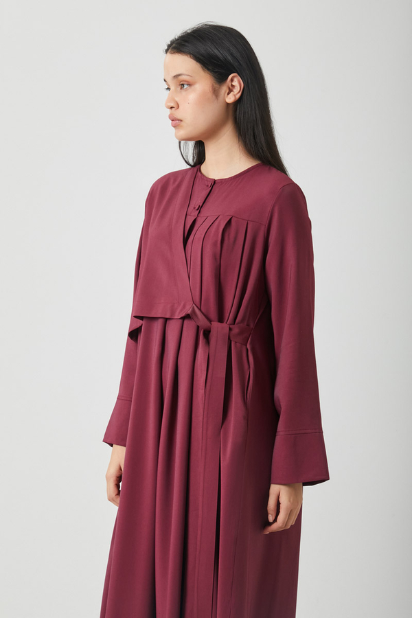 Edil Dress Burgundy - 8