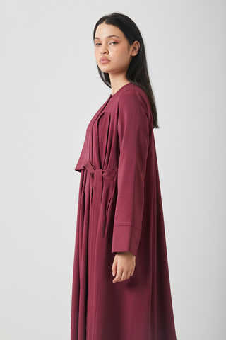 Edil Dress Burgundy - 9