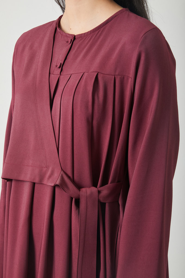 Edil Dress Burgundy - 11