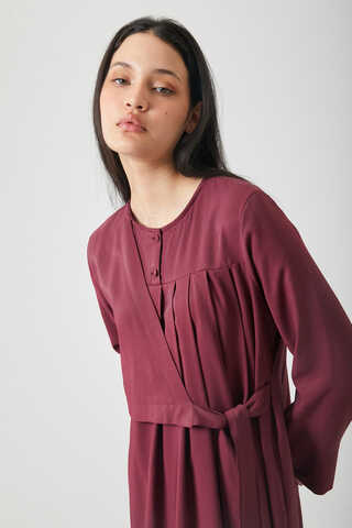 Edil Dress Burgundy - 12