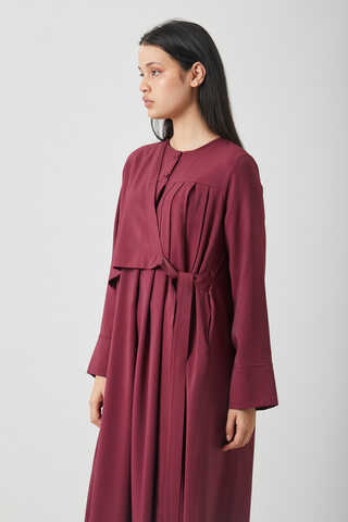 Edil Dress Burgundy - 8