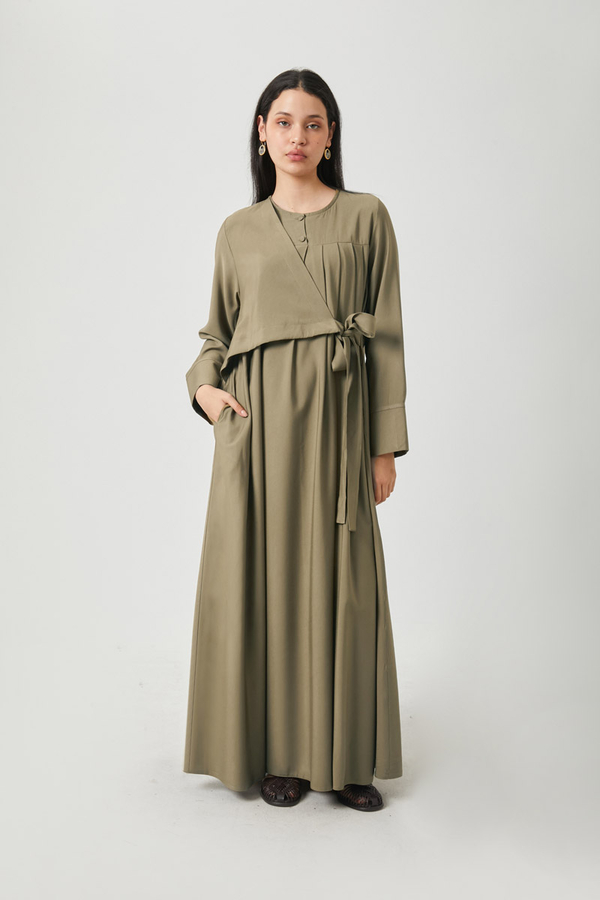 Edil Dress Khaki - 10