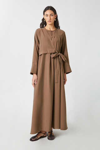 Edil Dress Tan - 1