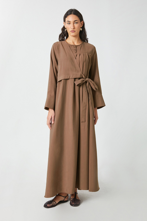Edil Dress Tan - 1