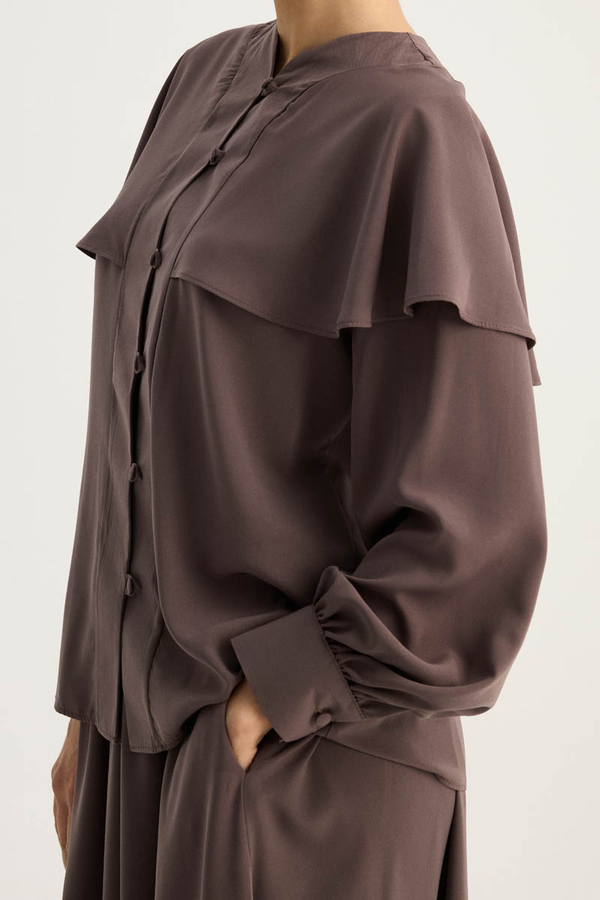 Efil Etek Takım Kahverengi - 4