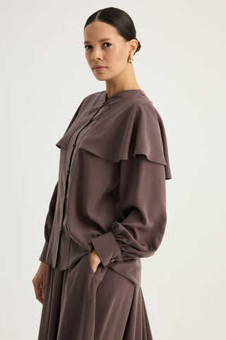 Efil Etek Takım Kahverengi - 6