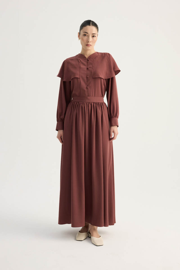 Efil Etek Takım Koyu Somon - 3