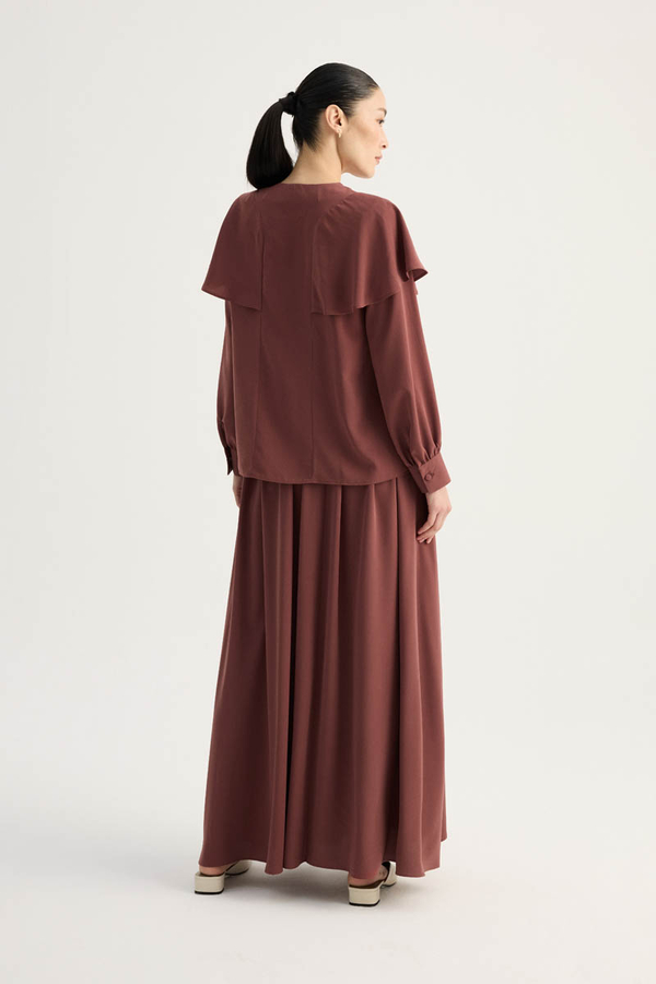 Efil Etek Takım Koyu Somon - 17