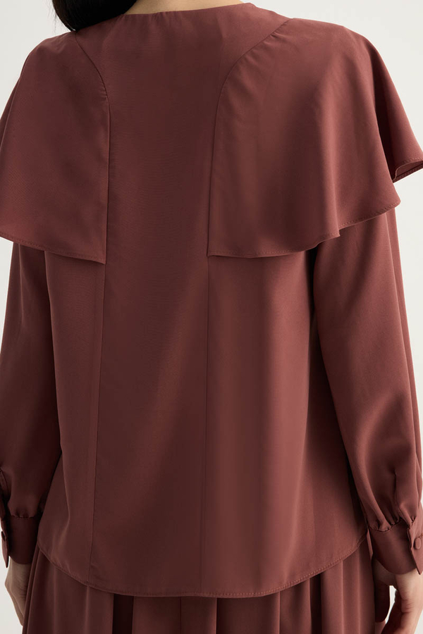 Efil Etek Takım Koyu Somon - 18