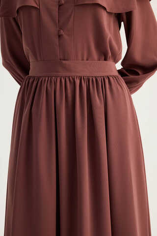 Efil Etek Takım Koyu Somon - 7