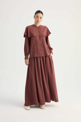 Efil Etek Takım Koyu Somon - 8