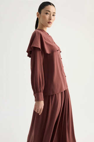 Efil Etek Takım Koyu Somon - 15