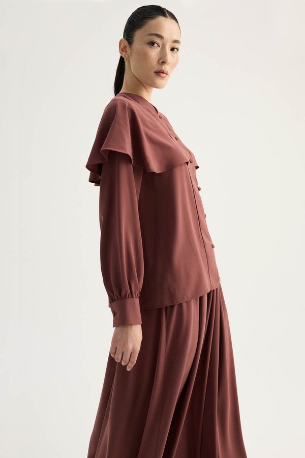 Efil Etek Takım Koyu Somon - 15