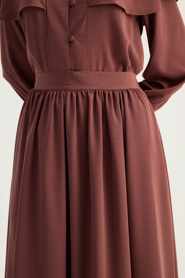 Efil Etek Takım Koyu Somon - 7