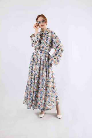 Eke Skirt Suit Grey - 2