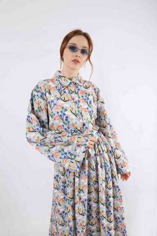 Eke Skirt Suit Grey - 3