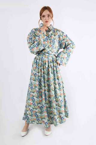 Eke Skirt Suit Mint - 1