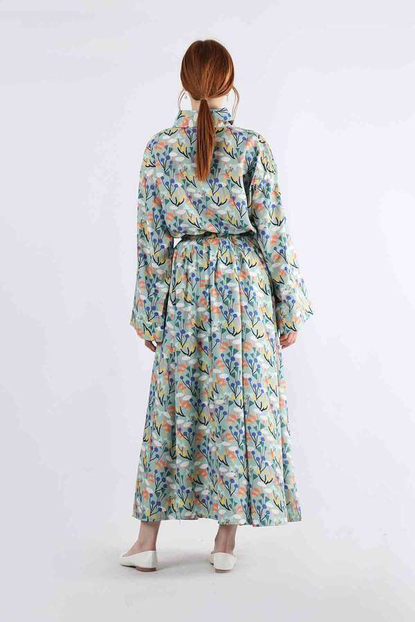 Eke Skirt Suit Mint - 5