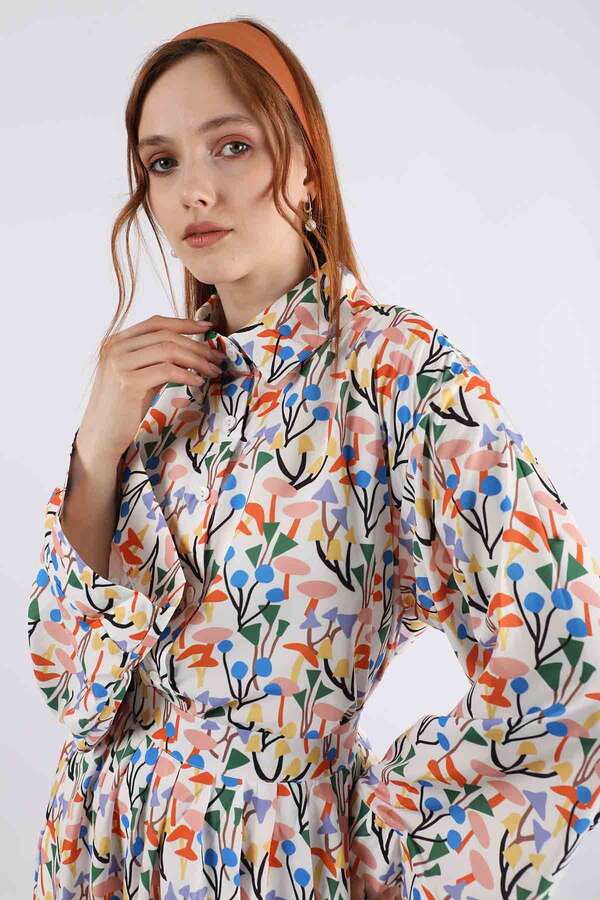 Eke Skirt Suit White - 2