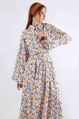 Eke Skirt Suit White - 4