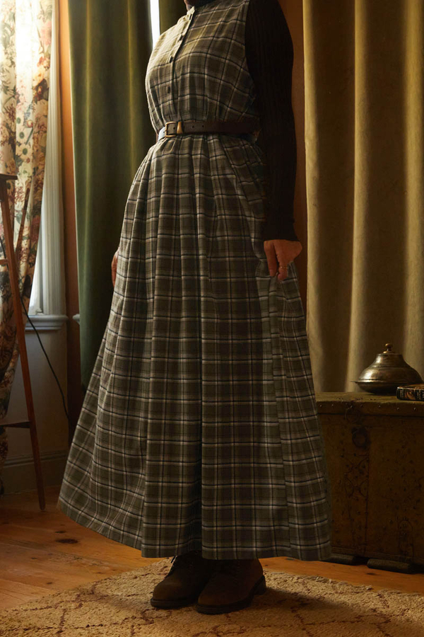 Ekose Desenli Jile Haki - 6