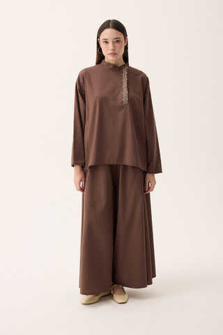 Elay Keten Takım Kahverengi - 6