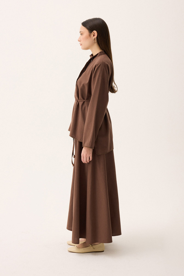 Elay Keten Takım Kahverengi - 11