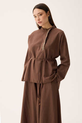 Elay Keten Takım Kahverengi - 13