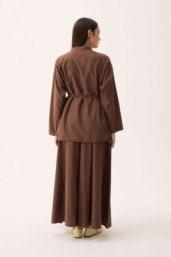 Elay Keten Takım Kahverengi - 17