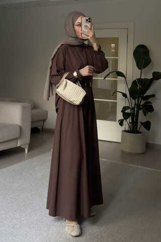 Elay Keten Takım Kahverengi - 4