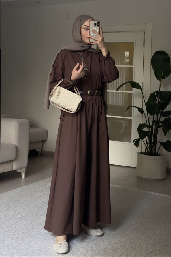 Elay Keten Takım Kahverengi - 2