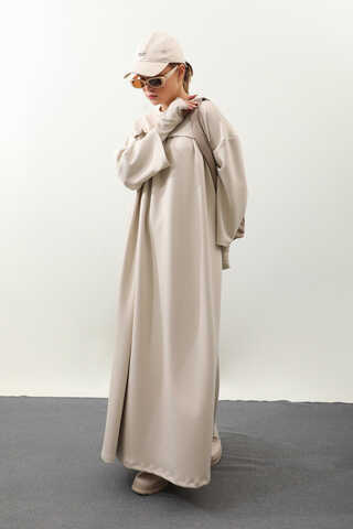 Eldiven Detay Elbise Taş - 4