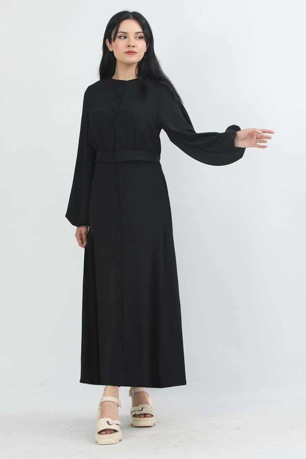 Elis Skirt Suit Black - 1