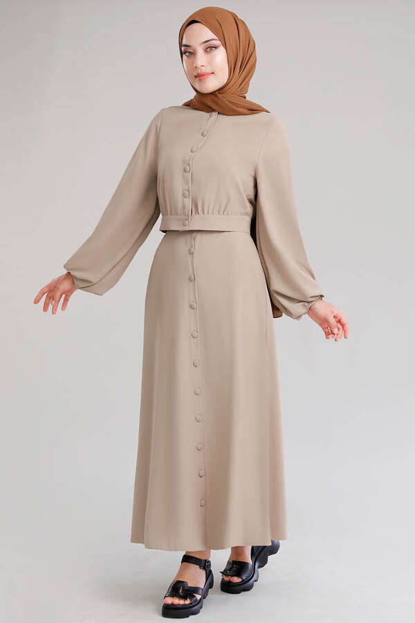 Elis Skirt Suit Capuccino - 1