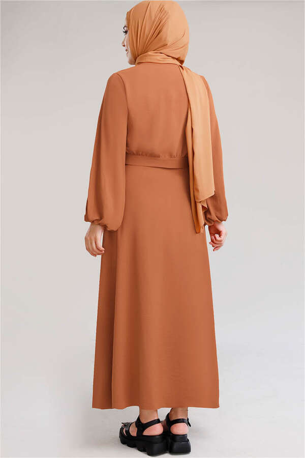 Elis Skirt Suit Orange - 6