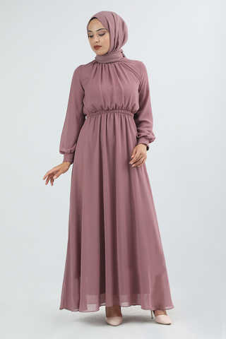 Elsa Dress dried rose - 3