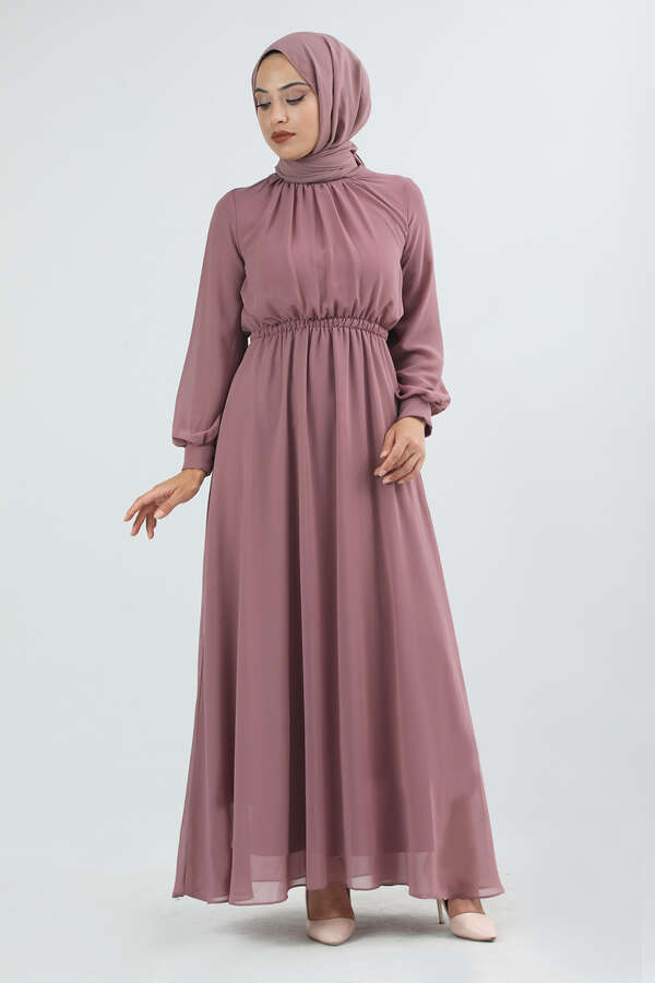 Elsa Dress dried rose - 3
