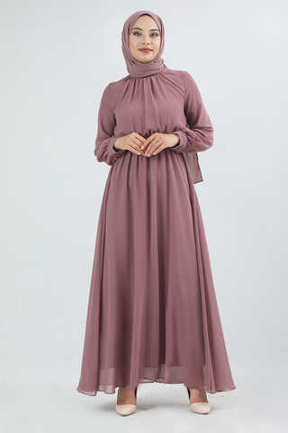 Elsa Dress dried rose - 4