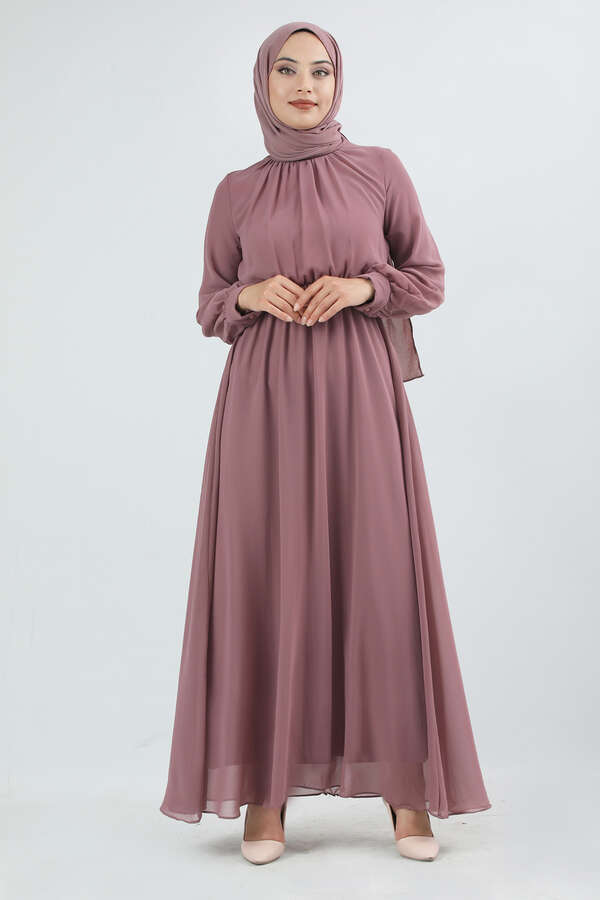 Elsa Dress dried rose - 4