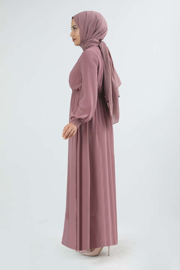 Elsa Dress dried rose - 6