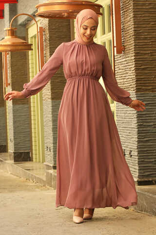 Elsa Dress dried rose - 2