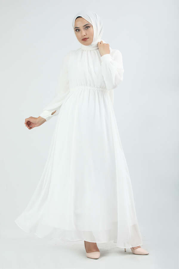 Elsa Dress White - 3