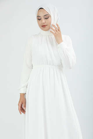 Elsa Dress White - 5