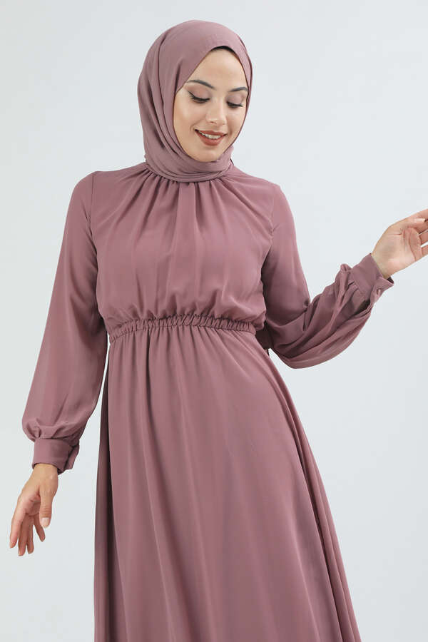 Elsa Elbise Gül Kurusu - 5