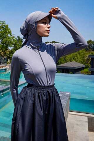 Etek Mayo Lacivert - 2