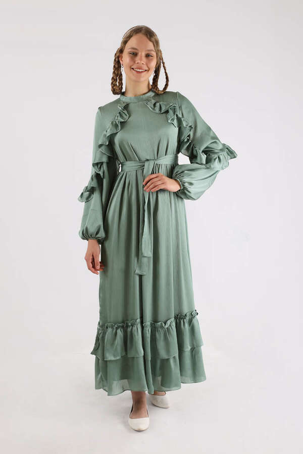 Faba Abiye Elbise Mint - 3