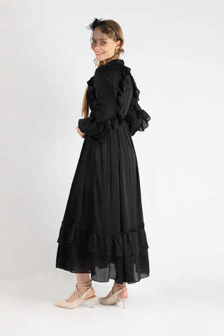 Faba Evening Dress Black - 5