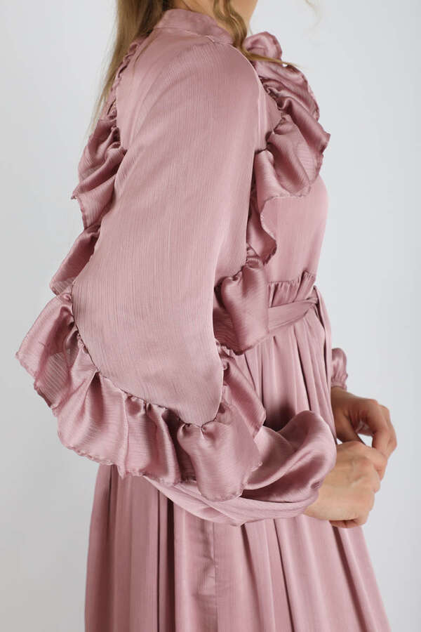 Faba Evening Dress Dried Rose - 4