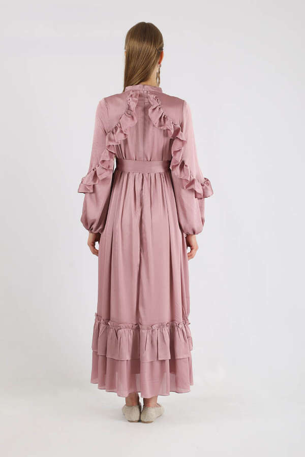 Faba Evening Dress Dried Rose - 5