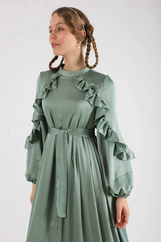 Faba Evening Dress Mint - 2